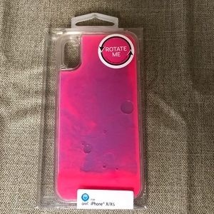 Onn iPhone Cellphone Case X Xs Hot Pink & Purple